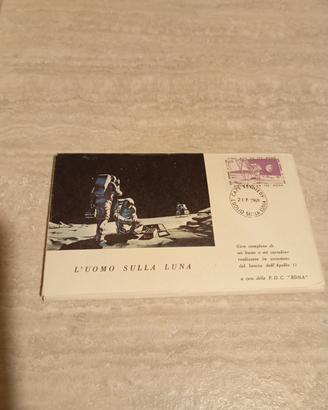 buste e cartoline Apollo 11 1969 con francobolli 