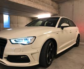Audi A3 S LINE spb sportback 2.0 tdi 150 cv gancio