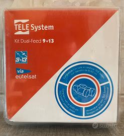 Decoder TELE System Kit Dual-Feed 9+13 LNB