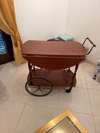 Carrello Bar Portavivande Vintage