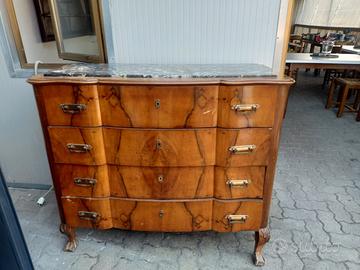 Antico Comò cassettiera Vintage stile Barocco 