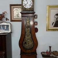 Orologio a Pendolo "Morbier" (Comtoise) in Noce –