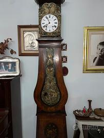 Orologio a Pendolo "Morbier" (Comtoise) in Noce –