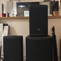 Impianto audio Jbl - 2 jbl eon 700 - jbl prx918xlf