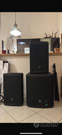 Impianto audio Jbl - 2 jbl eon 700 - jbl prx918xlf