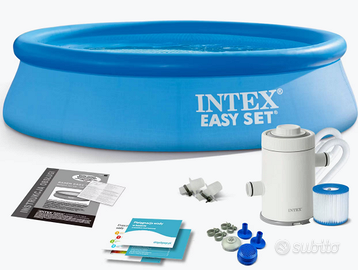 Piscina gonfiabile INTEX 2,44 mt con pompa filtri