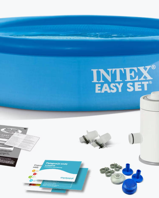 Piscina gonfiabile INTEX 2,44 mt con pompa filtri
