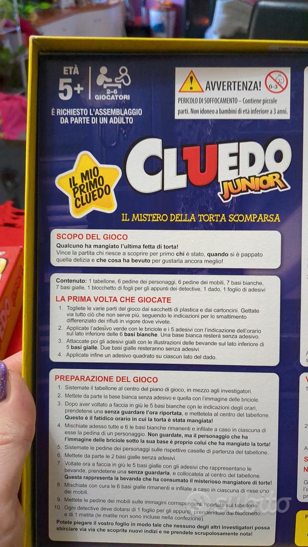 SFIDA A CLUEDO JUNIOR: il MISTERO della TORTA SCOMPARSA 