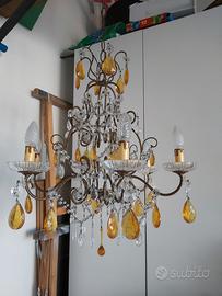 Antico lampadario  Murano Maria Teresa