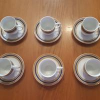 Set servizio tazzine caffè (6) Bavaria NUOVO