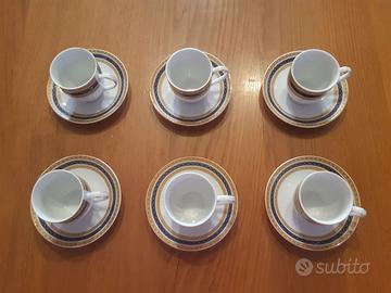 Set servizio tazzine caffè (6) Bavaria NUOVO