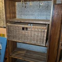 Scaffale legno artigianale