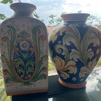 Coppia di vasi caltagirone