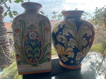 Coppia di vasi caltagirone