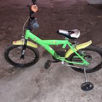 Bicicletta per bambini 16×1,75 con rotelline