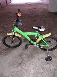 Bicicletta per bambini 16×1,75 con rotelline