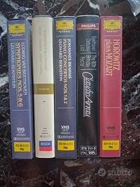 Lotto 5 VHS musica classica