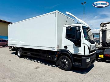 EUROCARGO 160-280 cassa + sponda, km 100.000