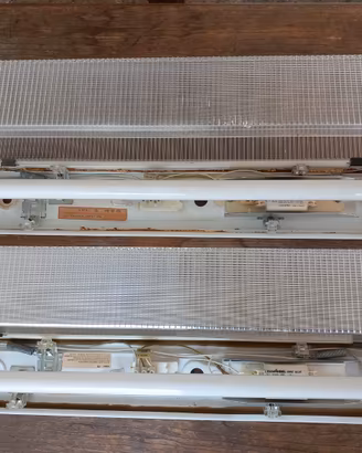 Plafoniere al neon complete di tubo 1x18W
