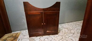 Mobile da bagno per lavabo in arte povera 