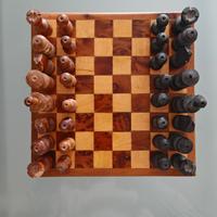 scacchiera in legno 