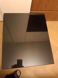 Comodini Malm con ripiano vetro