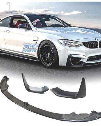 SPOILER LIP BMW F80 F82 F83 M4 IN CARBONIO SPLITTE