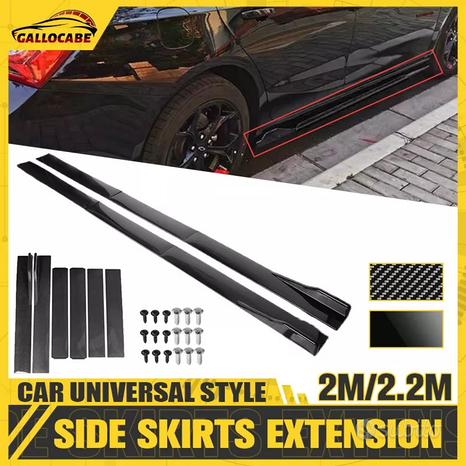 6PCS 2m gonne laterali universali estensione