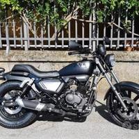 Nuovo custom k-light 125 black-keeway moto