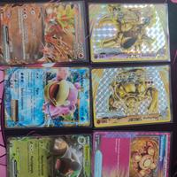 Lotto carte rare miste pokemon.