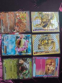 Lotto carte rare miste pokemon.
