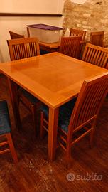tavolo e sedie 