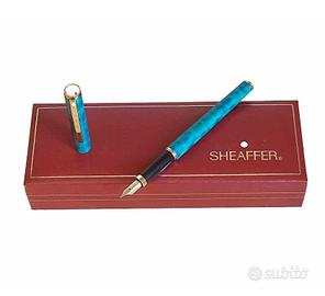 Sheaffer Penna Stilografica In Metallo e Smalto
