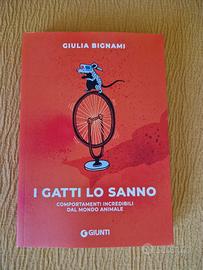 Libro Giulia Bignami "I Gatti Lo Sanno..." nuovo