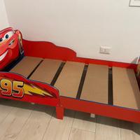 Lettino CARS bambino con materasso