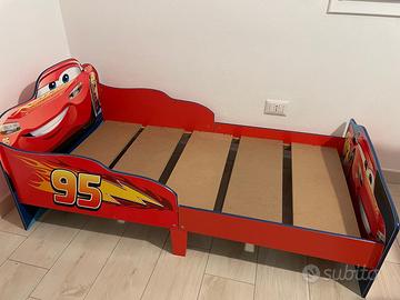 Lettino CARS bambino con materasso