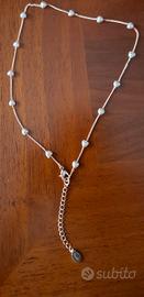 i Collana Bronzallure con perle a forma di cuore