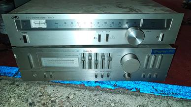 amplificatore e sintonizzatore jvc 