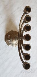 Candelabro in bronzo vintage 