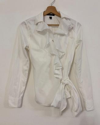 RALPH LAUREN Camicia bianca scaldacuore