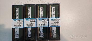 Dell DDR4 PC 3200Mhz 128gb ( 32gbx4)