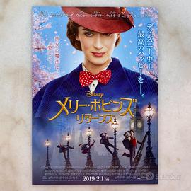 Film Poster IL RITORNO DI MARY POPPINS - Chirashi