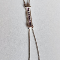 Collana Avon Glamour silver plated con pendenti