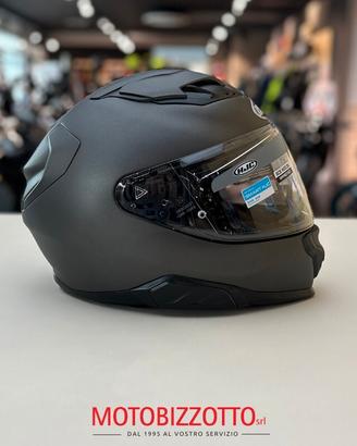 HJC F71 Semi Flat Titanium