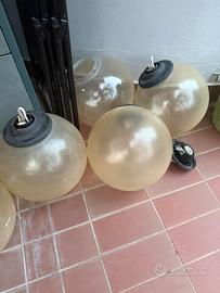 lampade da giardino 5 pezzi 20€