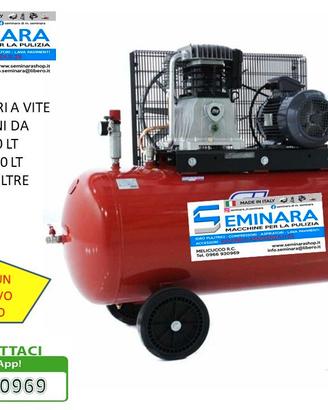 COMPRESSORE 24 50 100 300 500 LT A VITE/A PISTONI