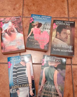 Set 5 libri Harmony edizione Il meglio di Harmony