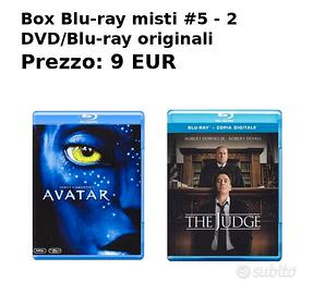 Box Blu-ray misti #5 - 2 DVD/Blu-ray originali