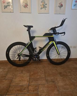 Canyon Speedmax cfx Crono L + 2 ruote DTSuiss