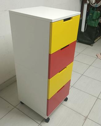 Mobiletto cassettiera